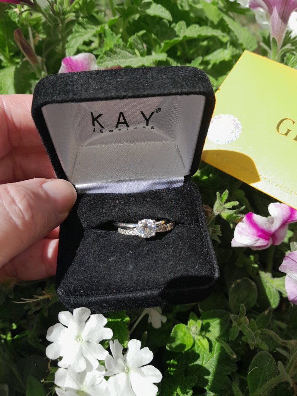 1 CT Wedding Set Moissanite - Picture 2 of 8